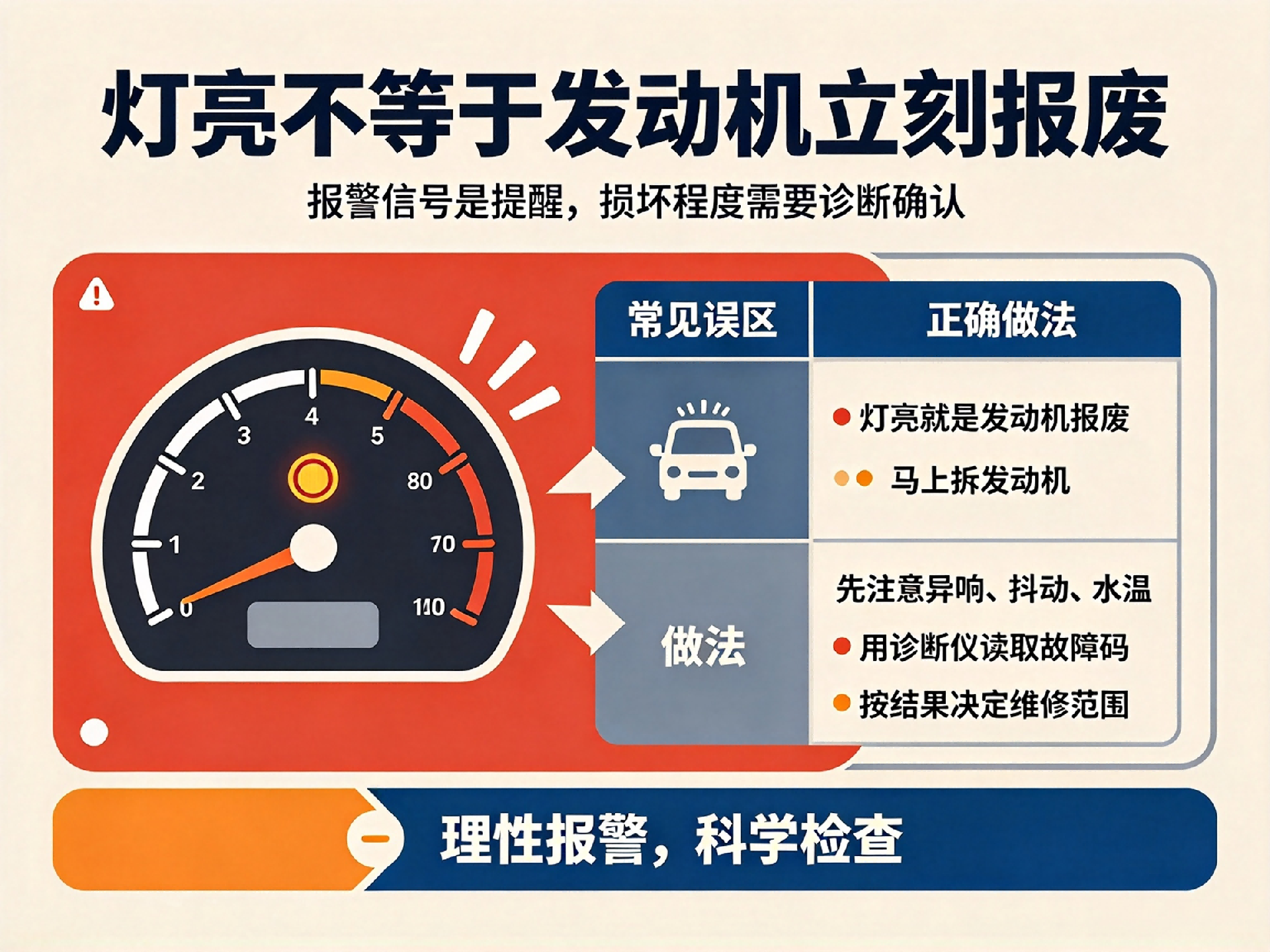 机油压力报警灯亮了别急着修：先辨真假再动手